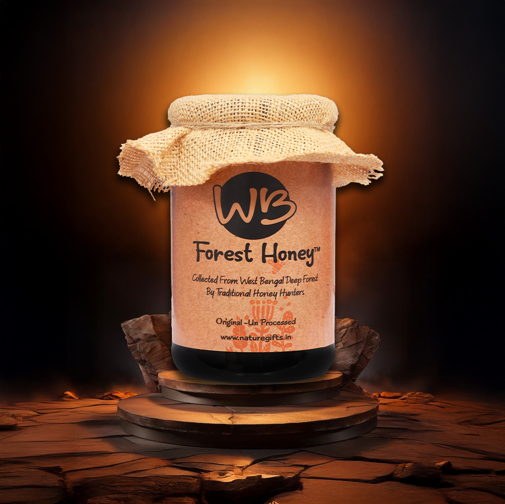 WB Forest Honey – 100% Pure & Raw Honey from West Bengal Deep Forest | Unprocessed & Unfiltered