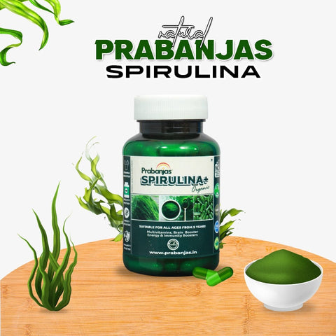 Nature Gifts Organic Spirulina – 100% Pure Natural Superfood | Rich in Protein, Iron & Antioxidants | Vegan & Gluten-Free