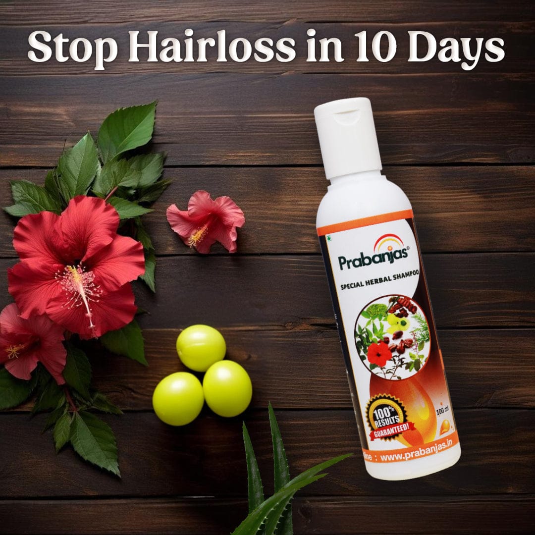 Nature Gifts Herbal Hair Fall Control Shampoo – Anti-Hair Fall Formula with Natural Ingredients | Paraben-Free